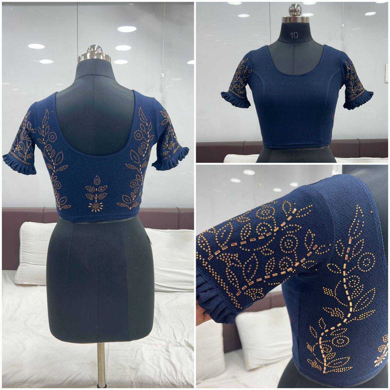 YNF TELESTAR KESH231 PUSHPA READYMADE BLOUSE WHOLESALE STRETCHABLE BLOUSE MANUFACTURER