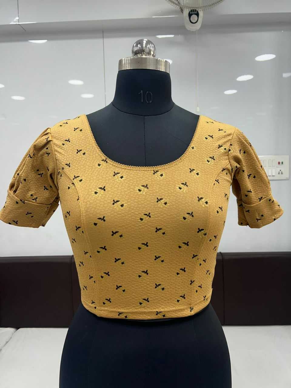 YNF TELESTAR KESH231 SONAKSHI  READYMADE BLOUSE WHOLESALE STRETCHABLE BLOUSE PRINTED BLOUSE MANUFACTURER