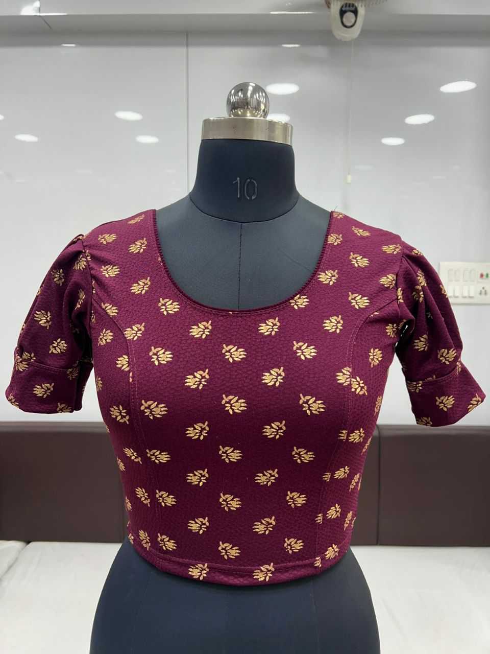 YNF TELESTAR KESH231 SONAKSHI  READYMADE BLOUSE WHOLESALE STRETCHABLE BLOUSE PRINTED BLOUSE MANUFACTURER