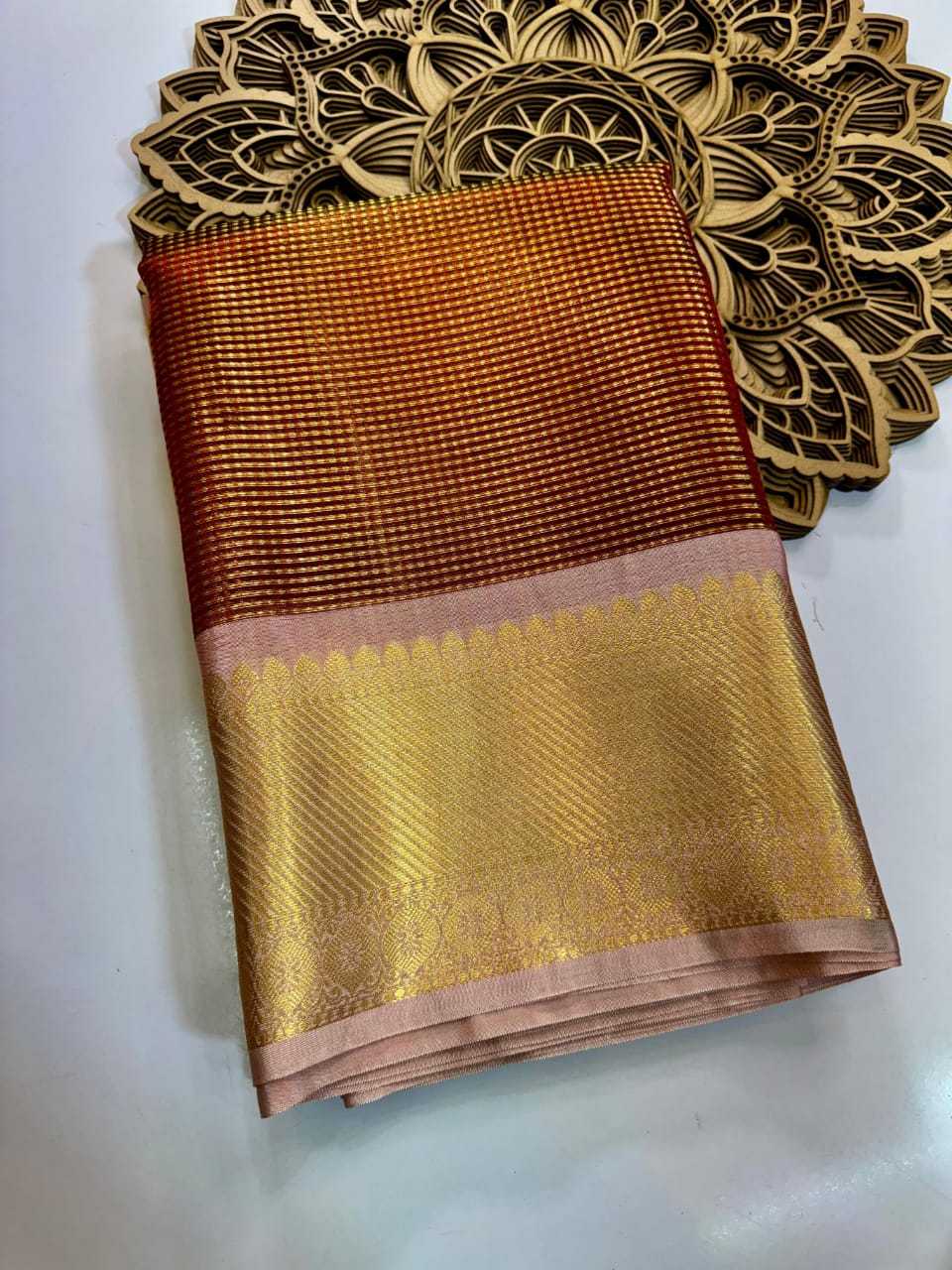 YNF BANARASI SOFT SILK RIN149 MKD163 SILK SAREES WHOLESALE BANARASI SILK PURE ZARI SILK GOLDEN SILK SAREES MANUFACTURER- Kapda Export