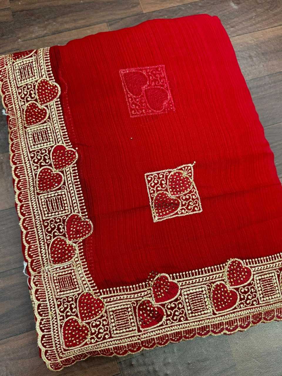 YNF CHIFFON KESH114 RSRM03 SAREES WHOLESALE TRADITIONAL EMBROIDERED LADIES CHIFFON SAREES MANUFACTURER- Kapda Export