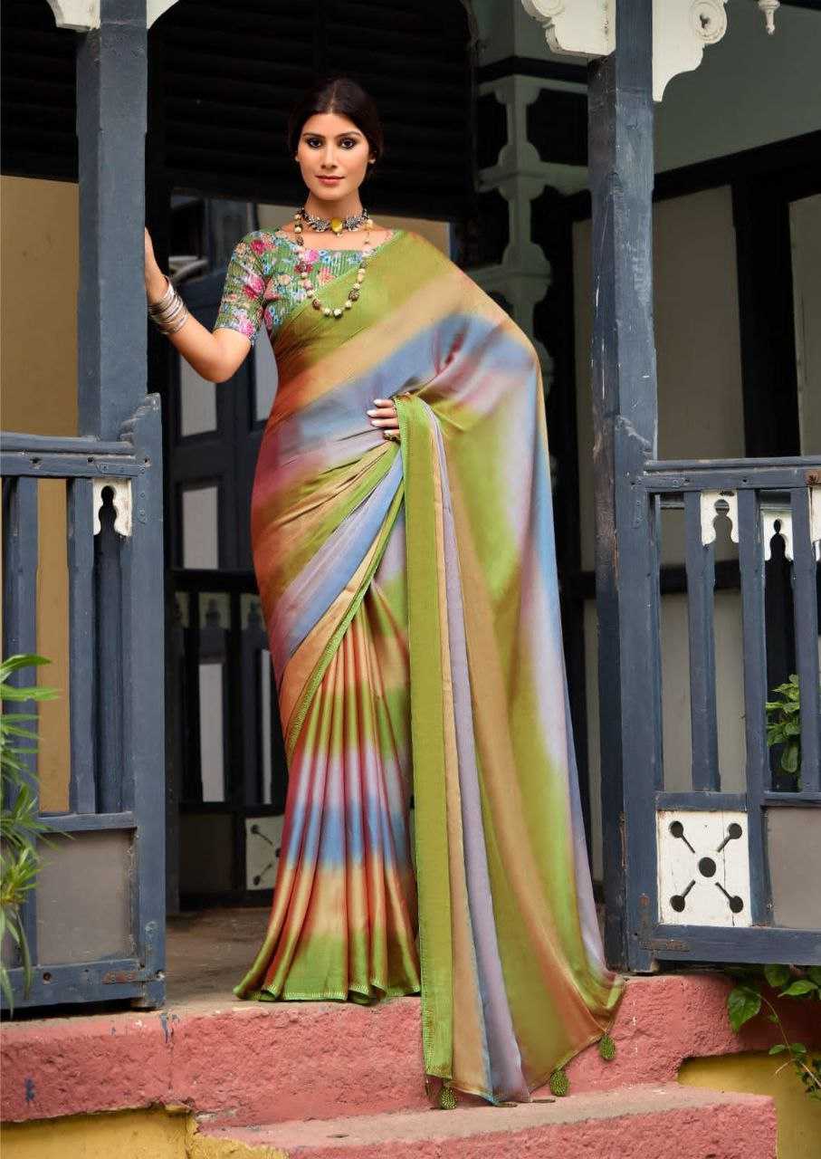 YNF CHIFFON RIN195 ARUNA_4 SAREES WHOLESALE CHIFFON PLAIN FANCY SAREES MANUFACTURER- Kapda Export