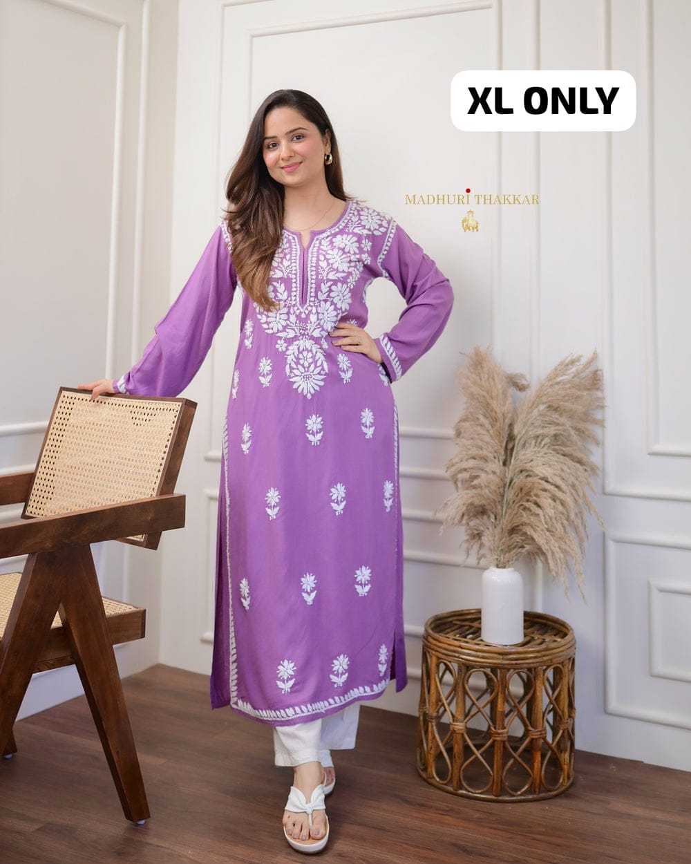 YNF CHIKAN KESH258 VDA23 KURTIS WHOLESALE PRINTED LADIES FANCY KURTIS MANUFACTURER- Kapda Export