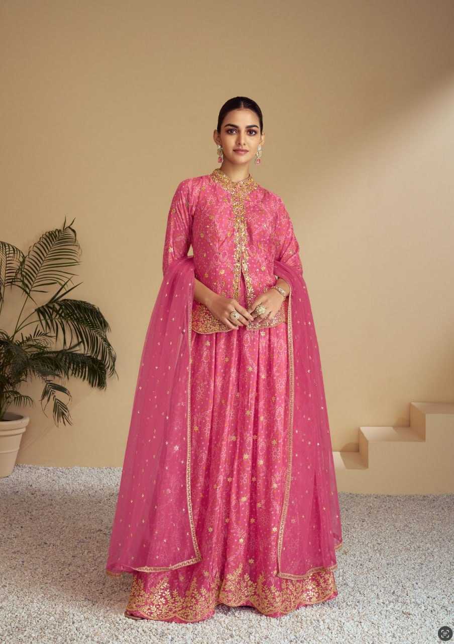 YNF CHINON KESH236 01 SUITS & DRESSES WHOLESALE SHARARA SALWAR EMBROIDERY WEDDING LADIES SUITS MANUFACTURE- Kapda Export