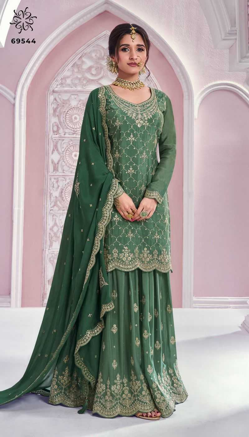 YNF CHINON KESH236 01 SUITS & DRESSES WHOLESALE WEDDING EMBROIDERY SHARARA SALWAR SUITS MANUFACTURE- Kapda Export