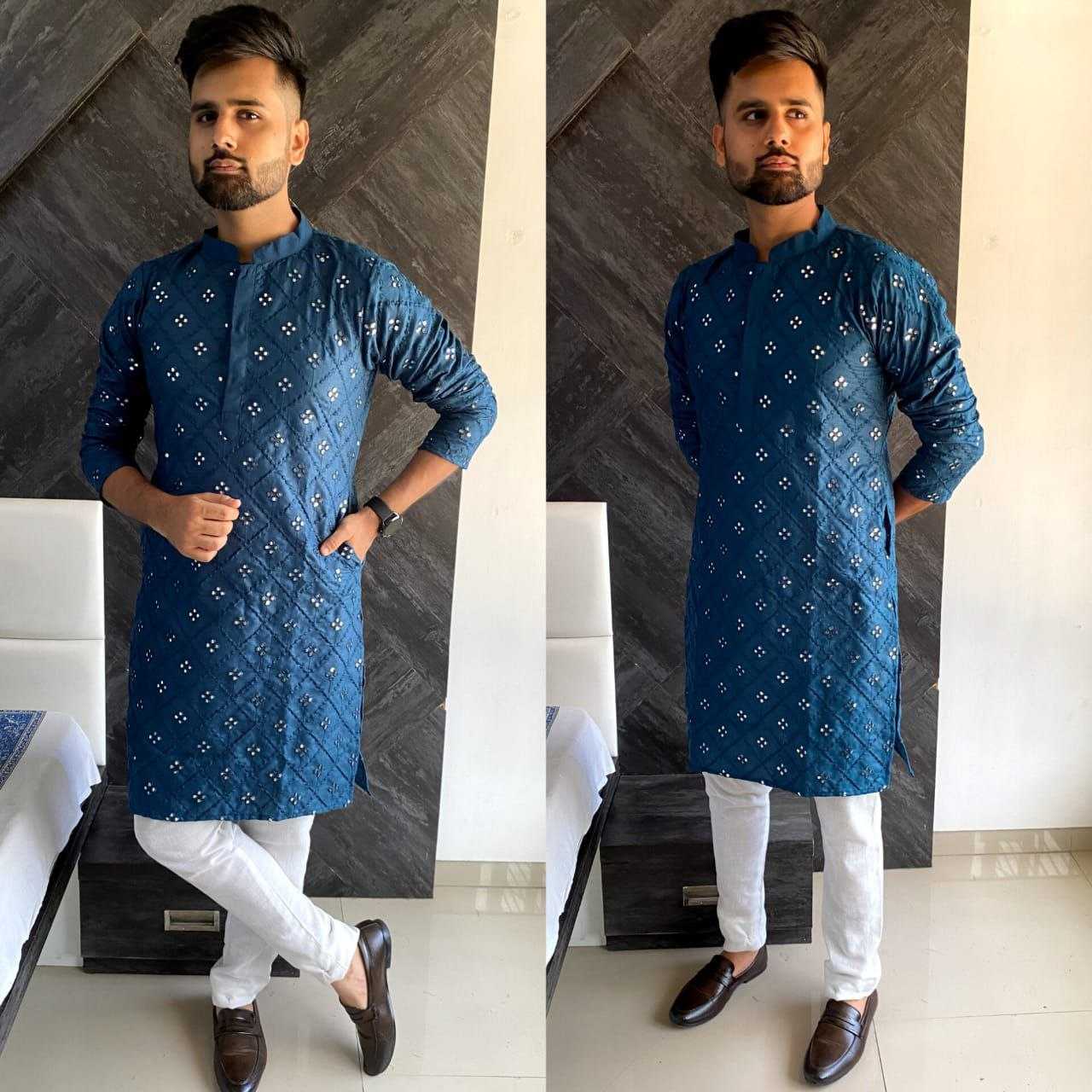 YNF COTTON KESH246 Mirror kurta MENS WEAR WHOLESALE MENS KURTAS MEN COTTON KURTA MEN KURTA PAJAMA EMANUFACTURER- Kapda Export