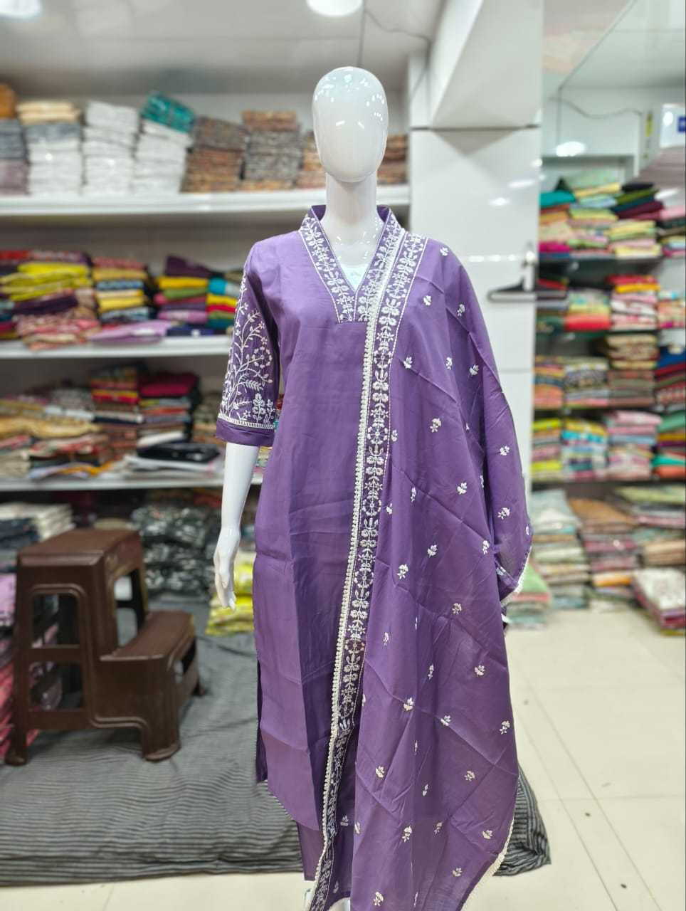 YNF COTTON KESH257 TAC05 SUITS & DRESSES WHOLESALE DESIGNER WEDDING LADIES LONG COTTON SUITS MANUFACTURE- Kapda Export