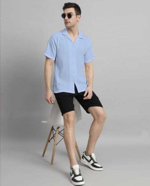 YNF COTTON KESH278 SPS17 KFB Shirt WHOLESALE HALF SLEEVE DESIGNER SHIRT MENS WEAR MANUFACTURER- Kapda Export