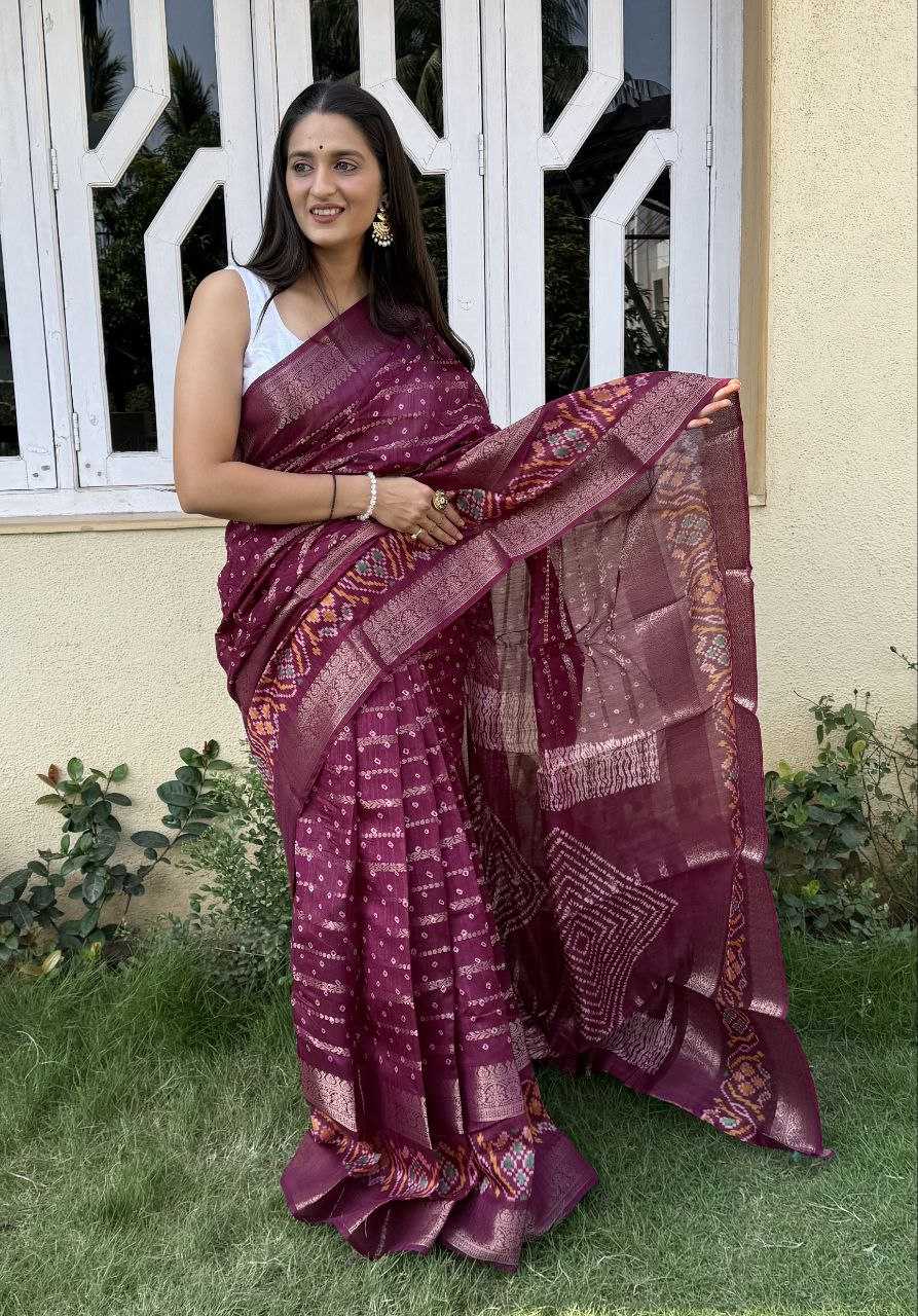 YNF COTTON SILK KESH117 RWC55 SAREES WHOLESALE SILK ZARI BORDER RED COTTON SAREES MANUFACTURER- Kapda Export