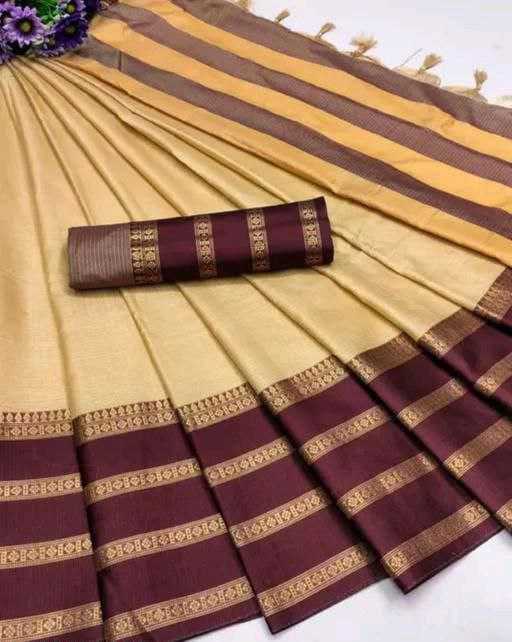 YNF COTTON SILK KESH245 RNF07 SAREES WHOLESALE JACQUARD COTTON SILK SAREES MANUFACTURER- Kapda Export