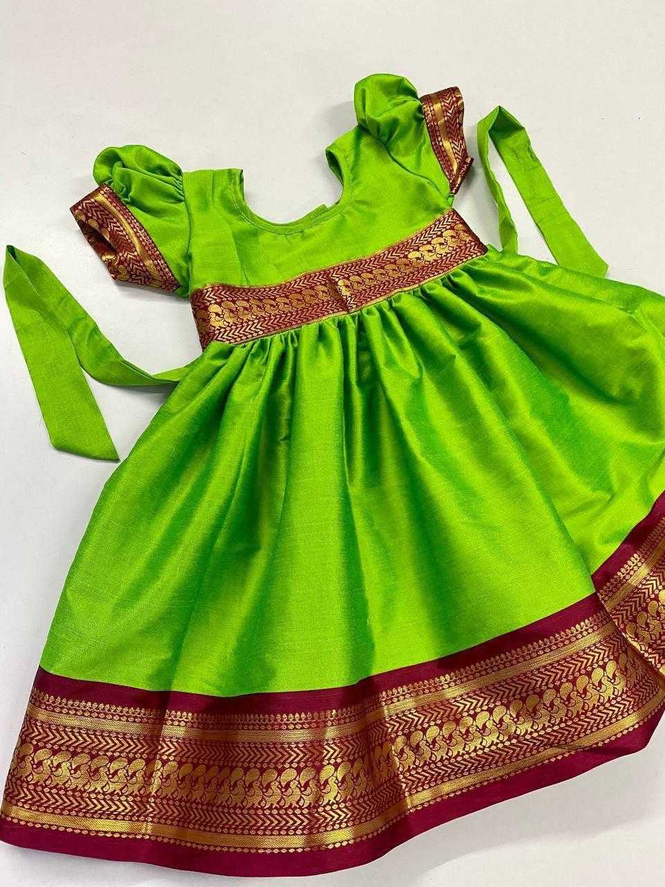 YNF COTTON SILK RIN192 8056 KIDS WEAR WHOLESALE KIDS FROCKS KIDS ETHIC WEAR KIDS FESTIVE WEAR KIDS KIDS PARTY WEAR ETHNIC MANUFACTURER- Kapda Export