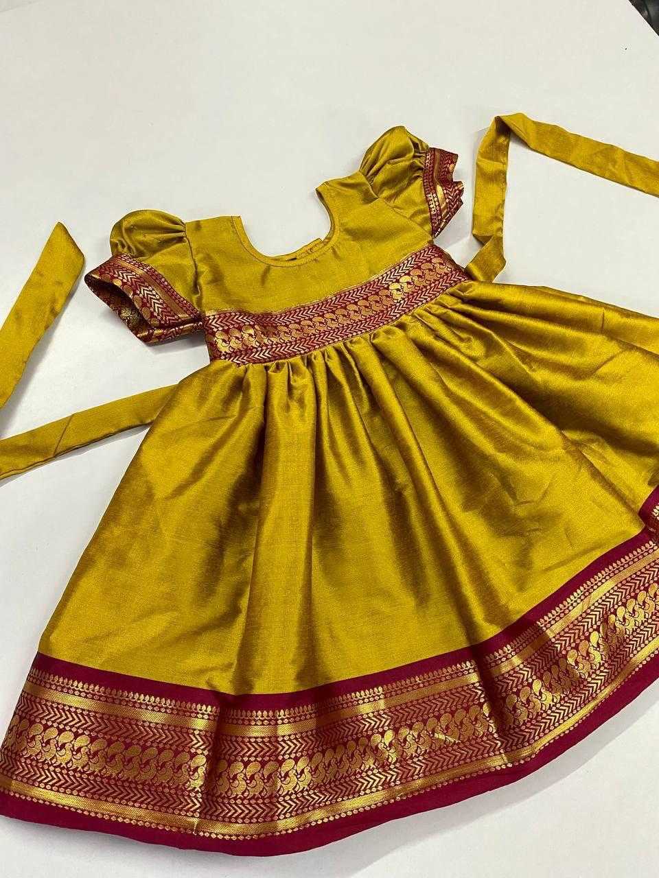 YNF COTTON SILK RIN192 8056 KIDS WEAR WHOLESALE KIDS FROCKS KIDS ETHIC WEAR KIDS FESTIVE WEAR KIDS KIDS PARTY WEAR ETHNIC MANUFACTURER- Kapda Export