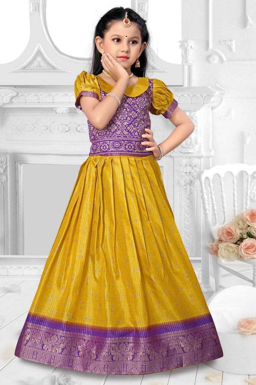 YNF DOLA SILK KESH189 VET15 KIDS WEAR WHOLESALE KIDS LEHENGA KIDS TRADITIONAL OUTFITS KIDS LEHENGA CHOLI KIDS FESTIVE WEAR KIDS WEDDING OUTFITS MANUFACTURER- Kapda Export