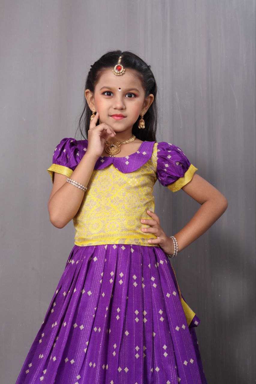 YNF DOLA SILK KESH189 VET15 KIDS WEAR WHOLESALE KIDS LEHENGA KIDS TRADITIONAL OUTFITS KIDS LEHENGA CHOLI KIDS FESTIVE WEAR KIDS WEDDING OUTFITS MANUFACTURER- Kapda Export