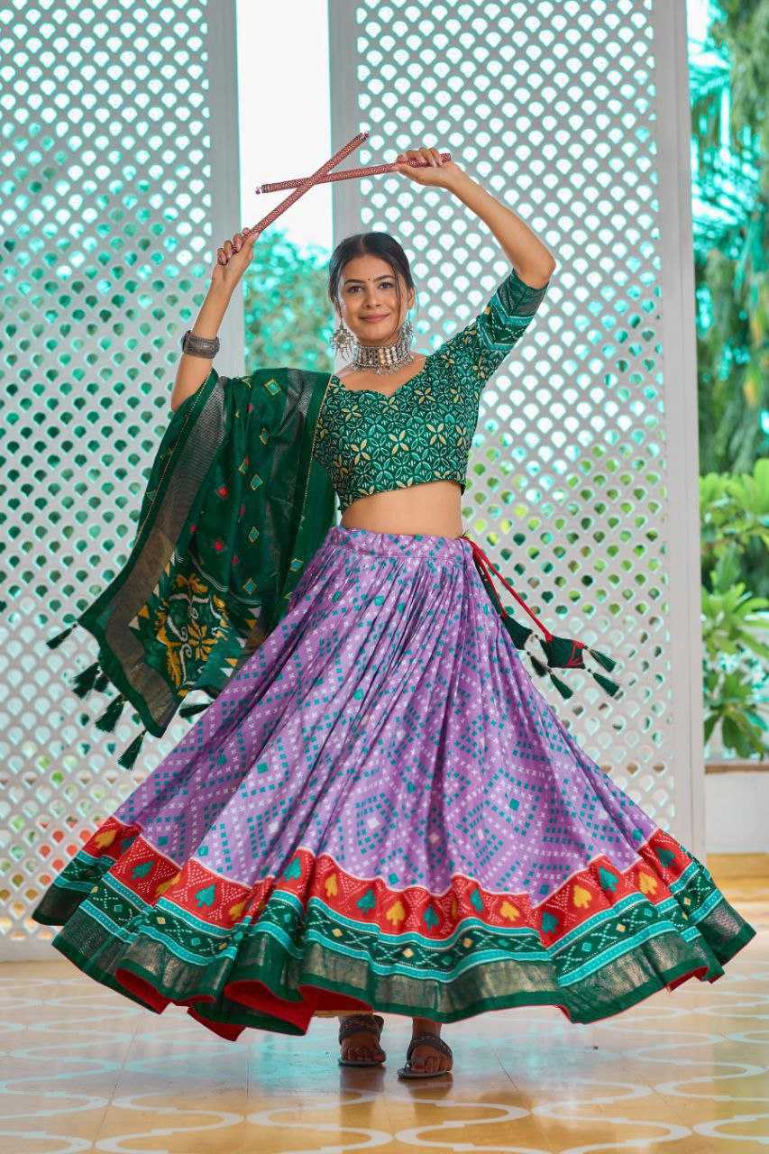 YNF DOLA SILK KESH243 Amisha LEHENGAS WHOLESALE SILK PRINTED LEHENGA WITH DUPTTA LEHENGAS MANUFACTURER- Kapda Export