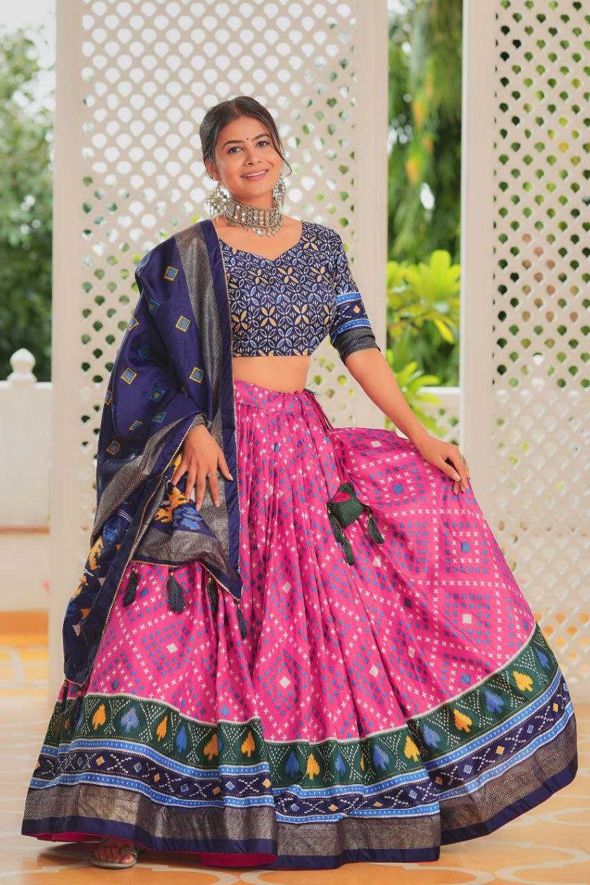 YNF DOLA SILK KESH243 Amisha LEHENGAS WHOLESALE SILK PRINTED LEHENGA WITH DUPTTA LEHENGAS MANUFACTURER- Kapda Export