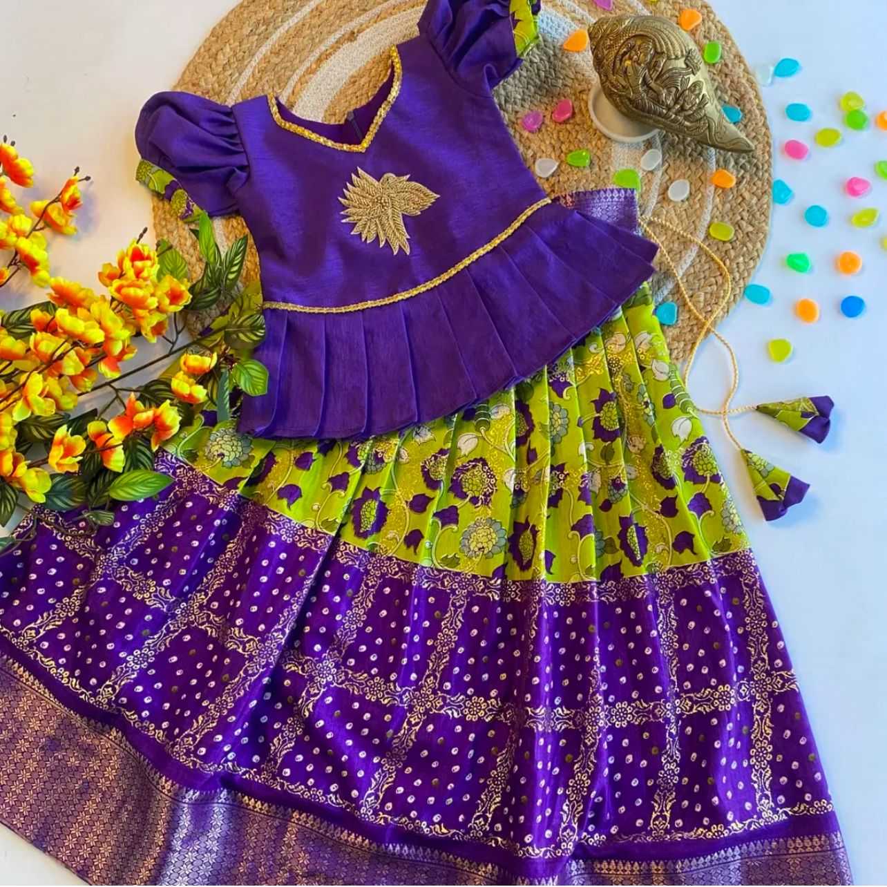 YNF DOLA SILK RIN192 8067 KIDS WEAR WHOLESALE GIRL LEHENGA CHOLI KIDS WEAR MANUFACTURE- Kapda Export