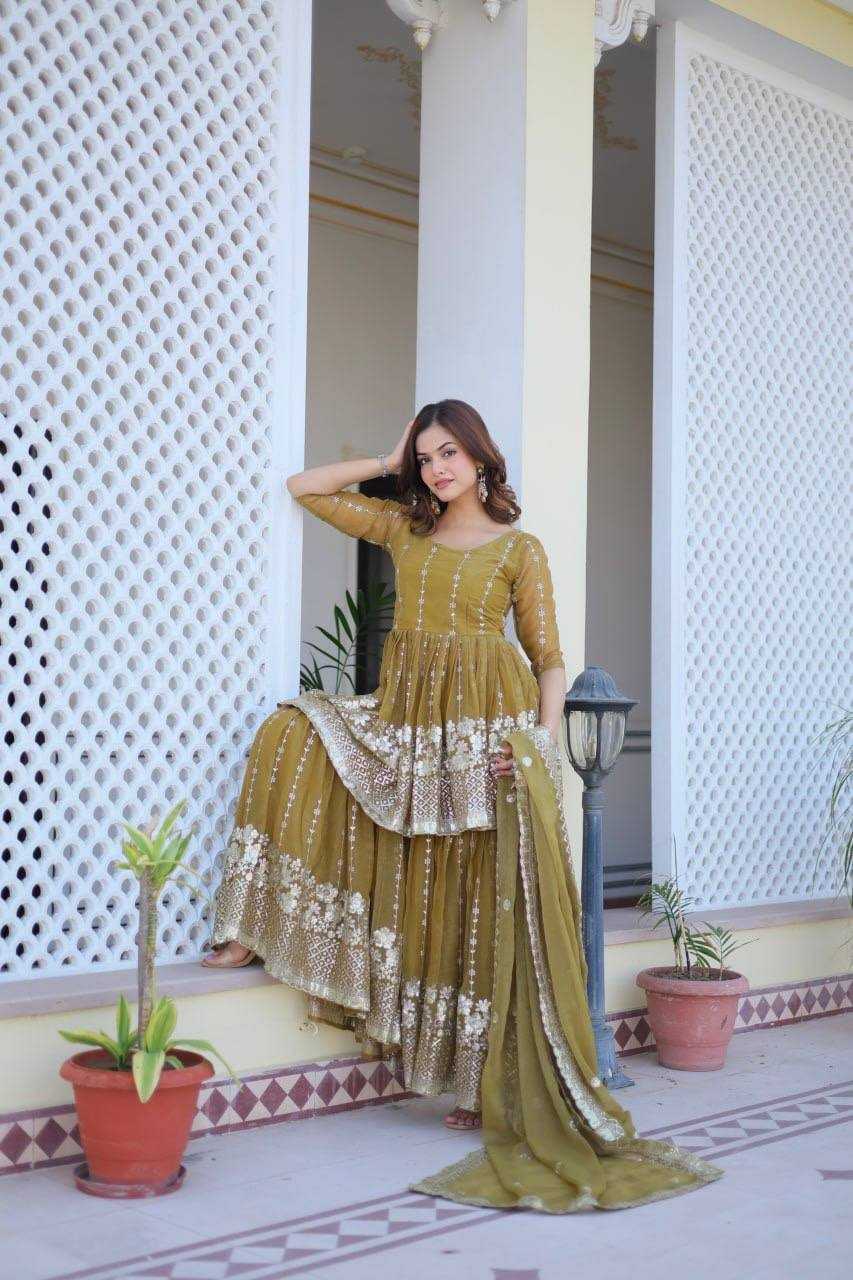 YNF GALAXY SIMMER SUITS & DRESSES SHARARA SALWAR EMBROIDERY LADIES WEDDING SUITS MANUFACTUR- Kapda Export