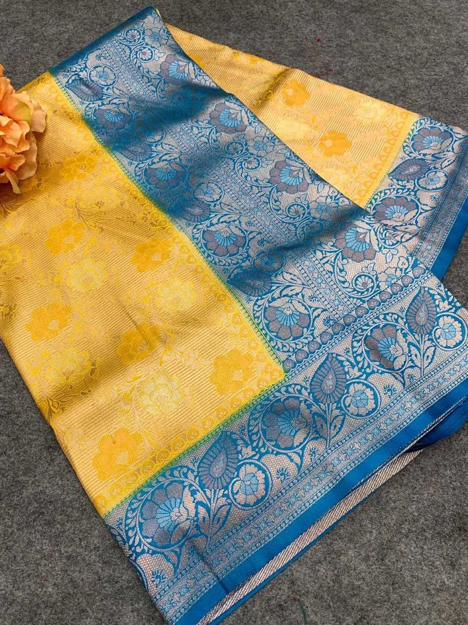 YNF KANJEEVARAM SILK SAREES RIN144  GULABO WHOLESALE KANJEEVARAM SILK FESTIVEL SAREES FOR WEDDING MANUFACTURER- Kapda Export