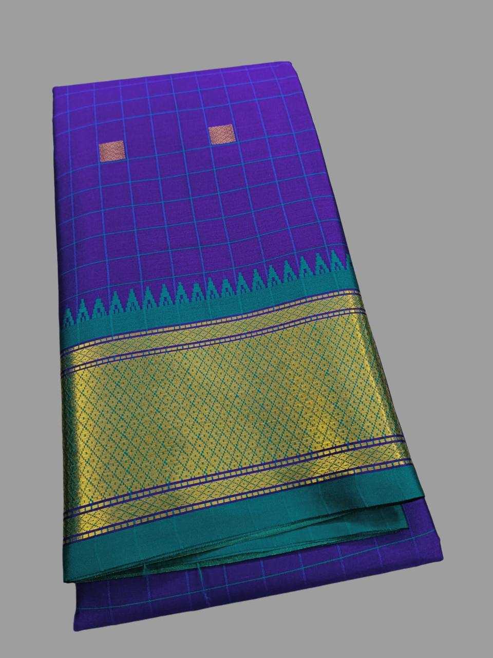 YNF LICHI SILK KESH245 RNF16 SAREES WHOLESALE JACQUARD ZARI BORDER COTTON SILK SAREES MANUFACTURER- Kapda Export