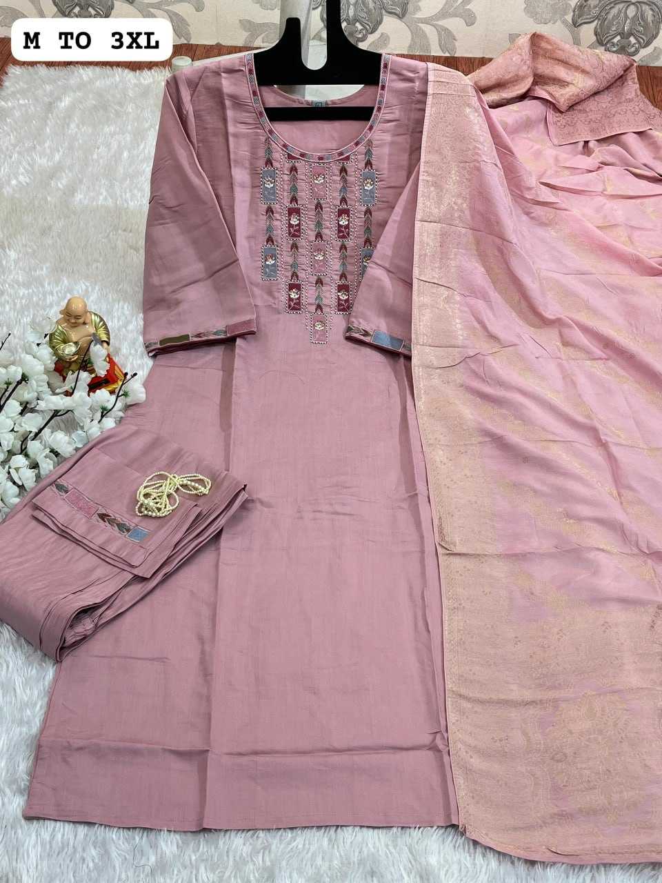 YNF MUSLIN KESH256 RNF12 SUITS & DRESSES WHOLESALE DESIGNER SUIT WEDDING LADIES SILK SUITS MANUFACTURE- Kapda Export