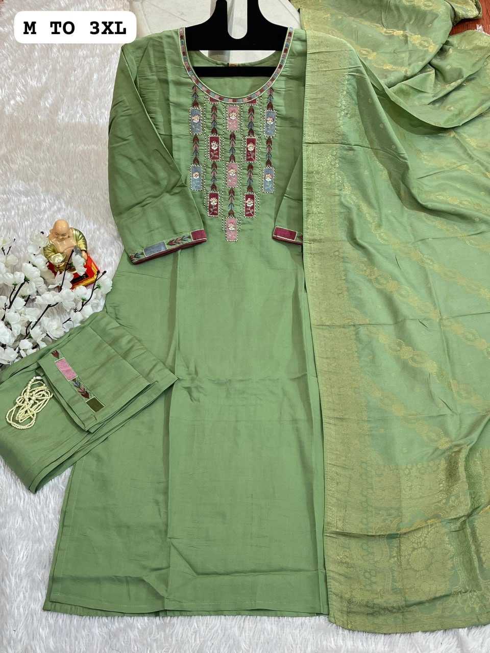 YNF MUSLIN KESH256 RNF12 SUITS & DRESSES WHOLESALE DESIGNER SUIT WEDDING LADIES SILK SUITS MANUFACTURE- Kapda Export