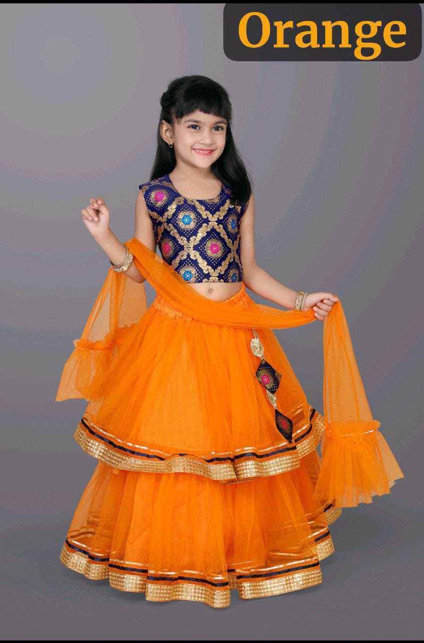 YNF NET KESH255 ETF16 KIDS WEAR WHOLESALE KIDS LEHENGA KIDS LEHENGA CHOLI KIDS FESTIVE WEAR KIDS WEDDING OUTFITS MANUFACTURER- Kapda Export