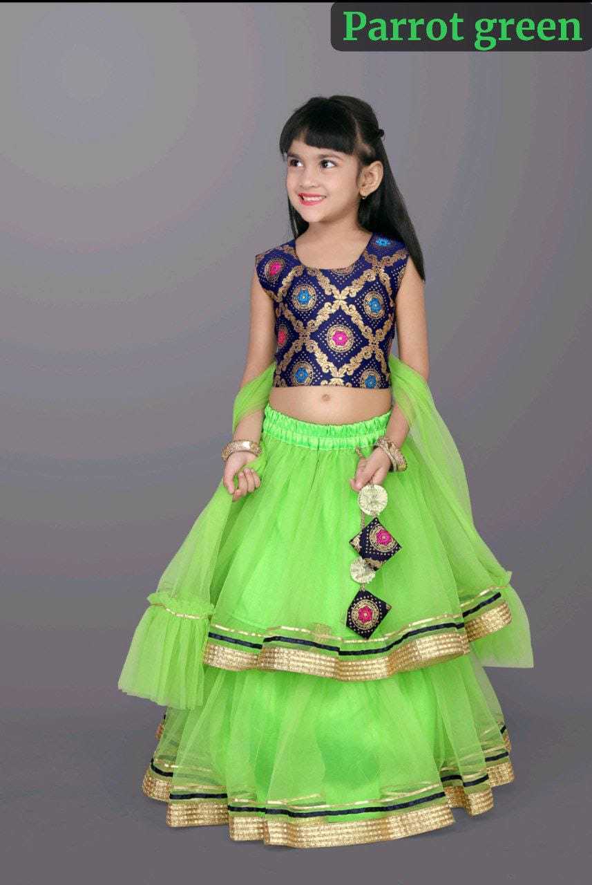 YNF NET KESH255 ETF16 KIDS WEAR WHOLESALE KIDS LEHENGA KIDS LEHENGA CHOLI KIDS FESTIVE WEAR KIDS WEDDING OUTFITS MANUFACTURER- Kapda Export