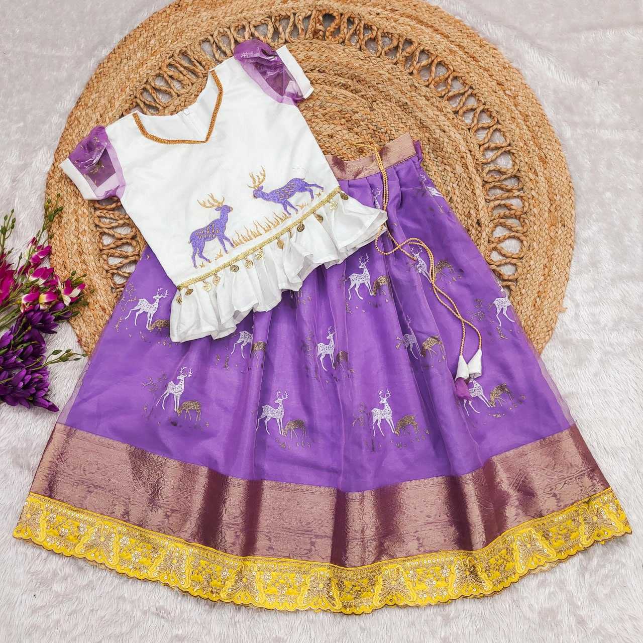 YNF ORGANZA RIN192 8052 KIDS WEAR WHOLESALE KIDS LEHENGA KIDS TRADITIONAL OUTFITS KIDS LEHENGA CHOLI KIDS FESTIVE WEAR KIDS WEDDING OUTFITS MANUFACTURER- Kapda Export