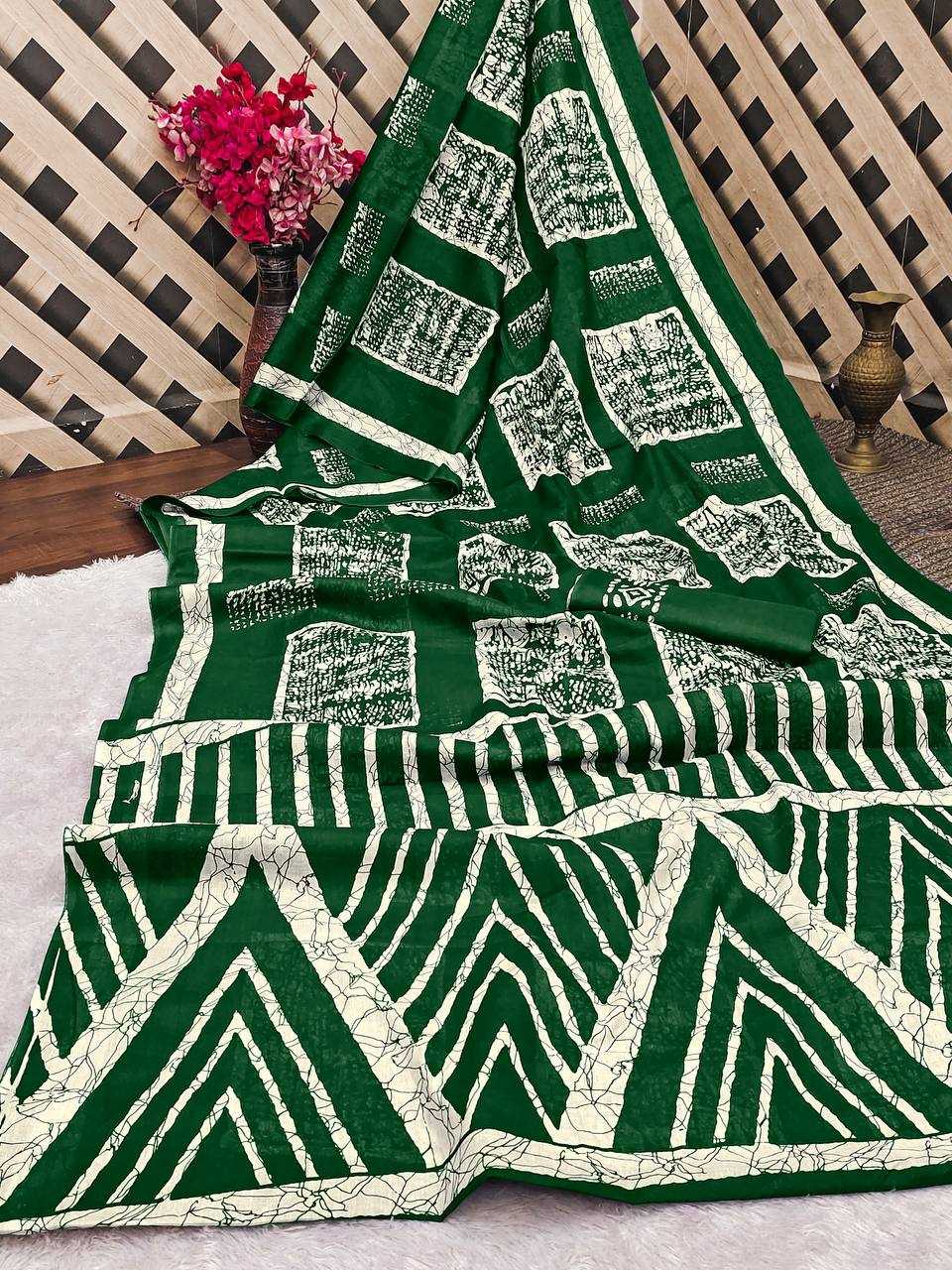 YNF PURE COTTON KESH244 610 SAREES WHOLESALE LADIES COTTON BATIK SAREES MANUFACTURER- Kapda Export