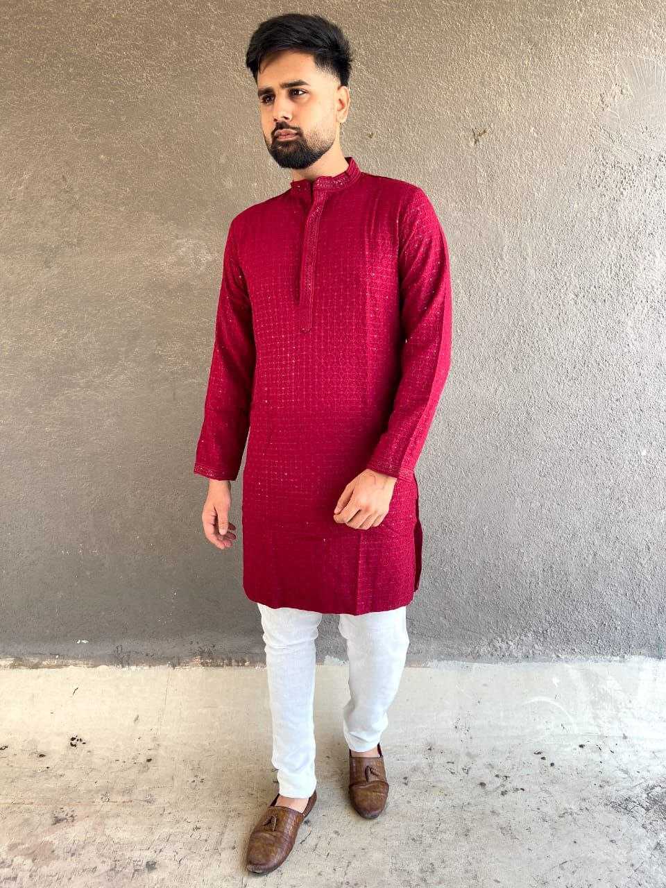 YNF RAYON KESH246 Chikan kurta MENS WEAR WHOLESALE MENS KURTA PAJAMA MEN CHIKAN KURTA EMANUFACTURER- Kapda Export