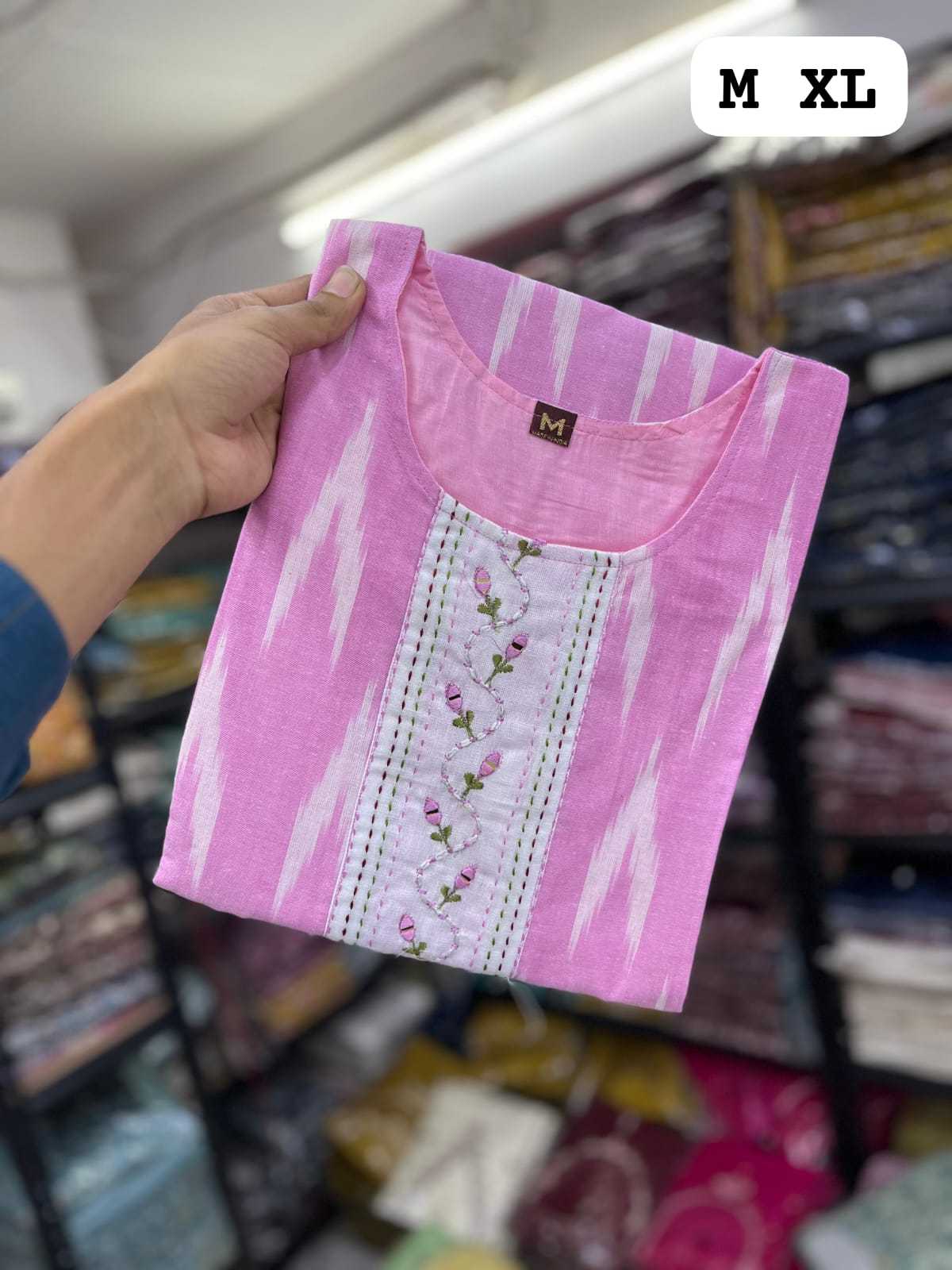 YNF REYON COTTON KESH258 VDA88 SUITS & DRESSES WHOLESALE LADIES IKAT LONG KURTI SUITS & DRESSES MANUFACTURER- Kapda Export