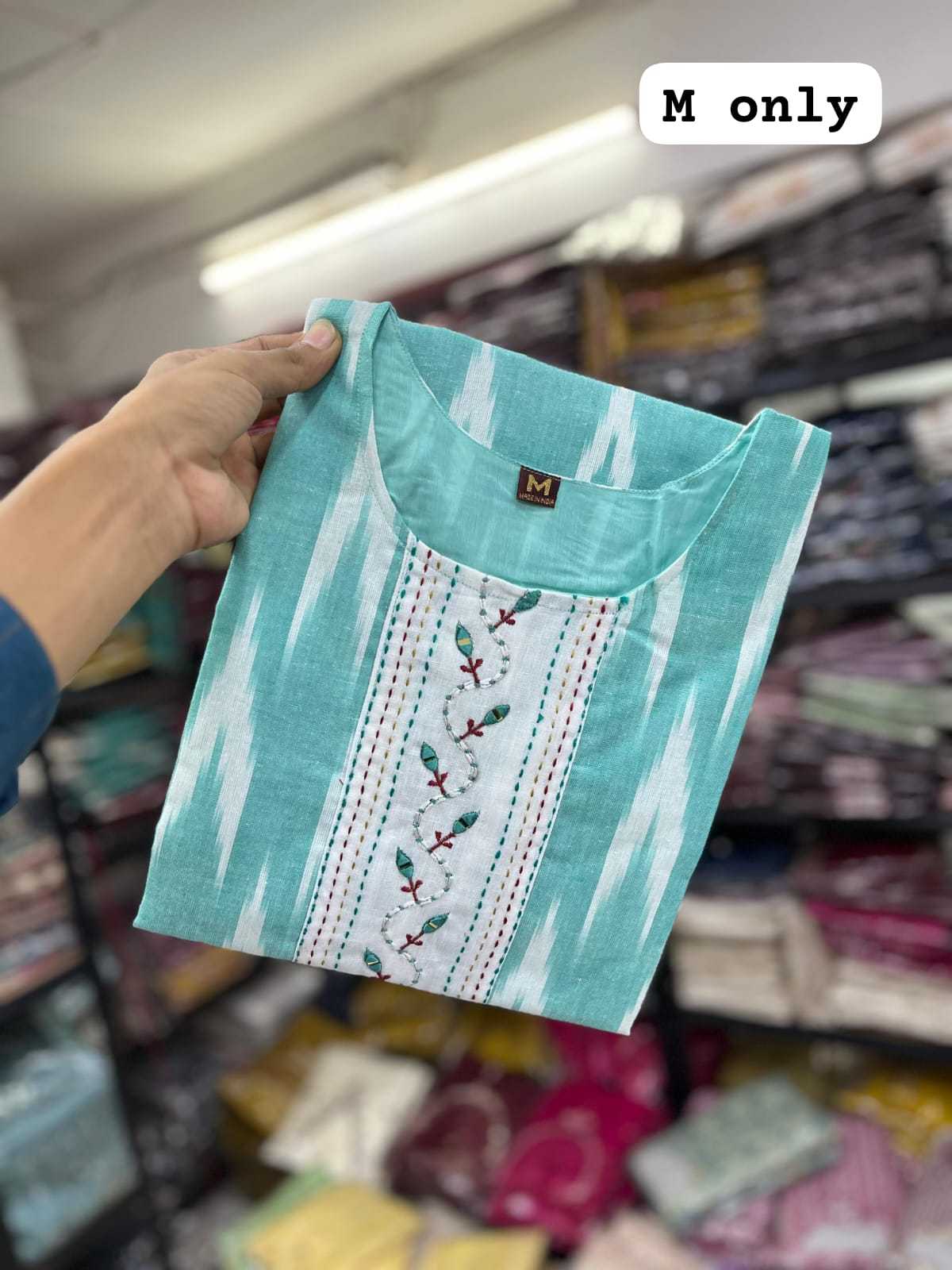 YNF REYON COTTON KESH258 VDA88 SUITS & DRESSES WHOLESALE LADIES IKAT LONG KURTI SUITS & DRESSES MANUFACTURER- Kapda Export