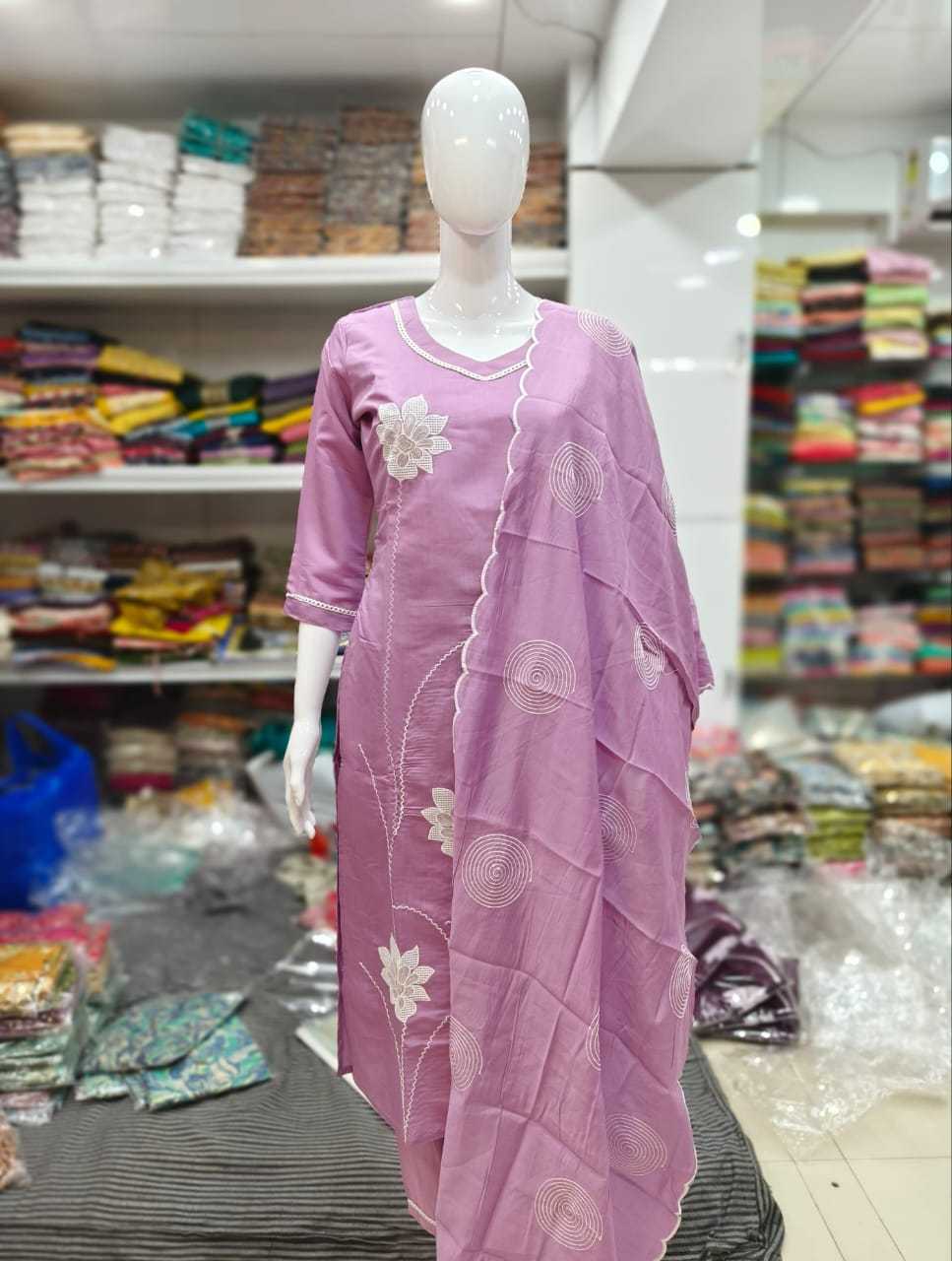 YNF ROMAN SILK KESH257 TAC08 SUITS & DRESSES WHOLESALE DESIGNER WEDDING LADIES LONG SILK SUITS MANUFACTURE- Kapda Export