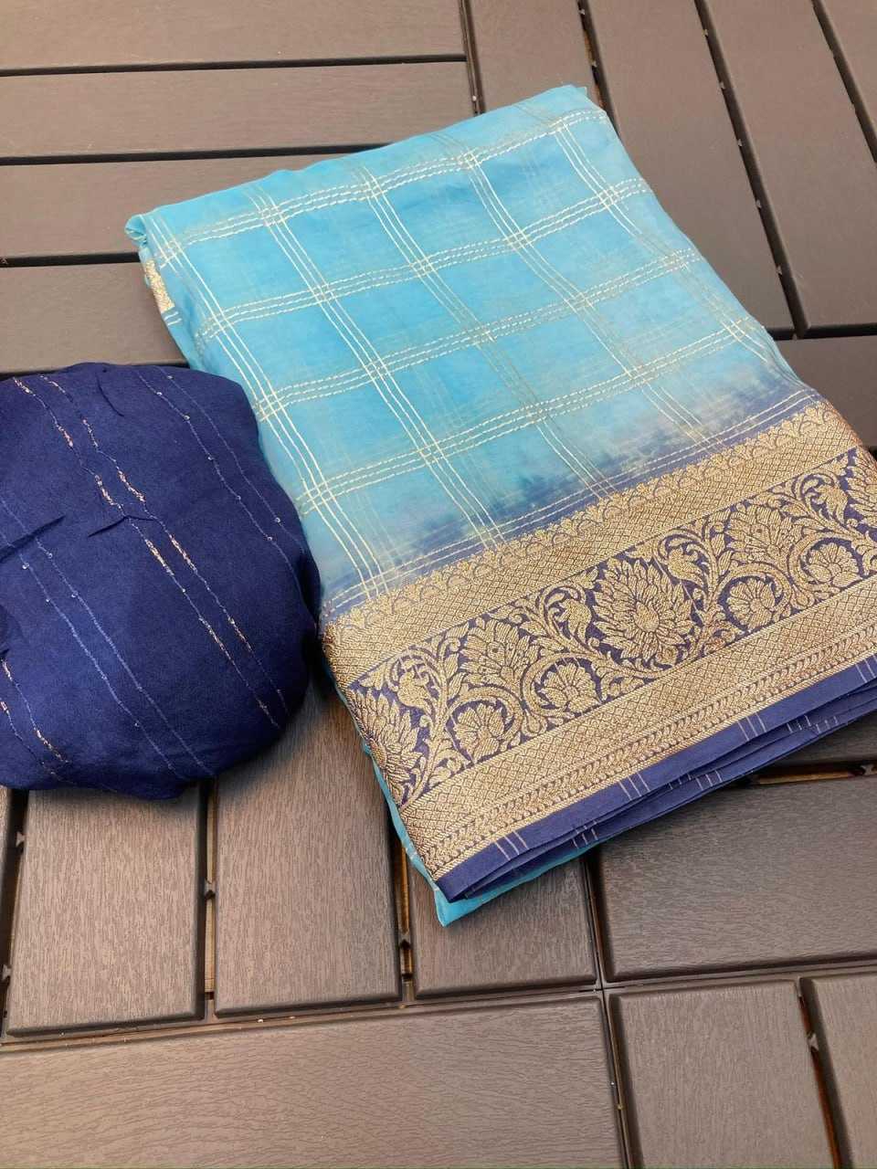 YNF RUSSIAN SILK KESH238 RPF03 SAREES WHOLESALE TRADITIONAL BANARASI SILK GOLD BORDER SILK SAREES MANUFACTURER- Kapda Export