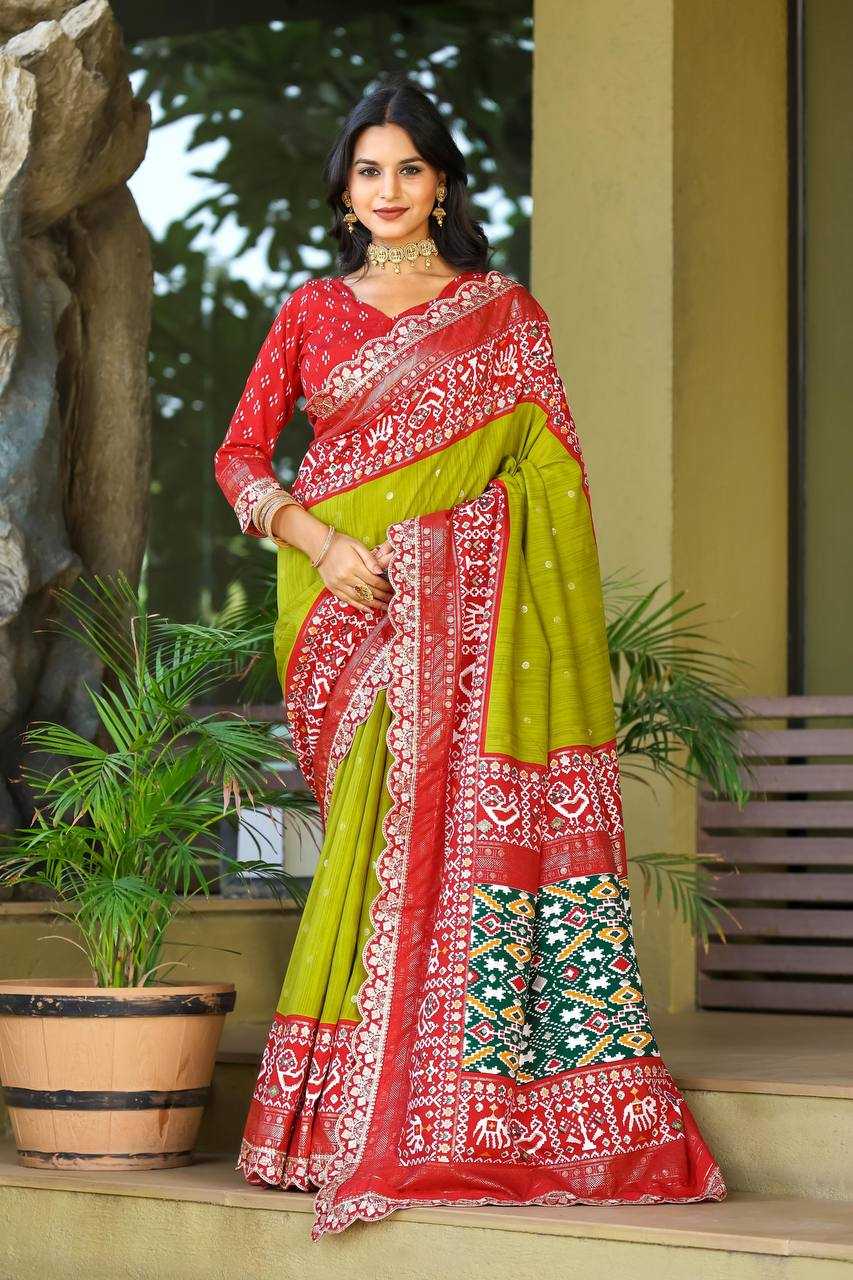 YNF SILK KESH169 1302 SAREES WHOLESALE EMBRODERY CUTWORK IKKAT SILK SAREES MANUFACTURER- Kapda Export