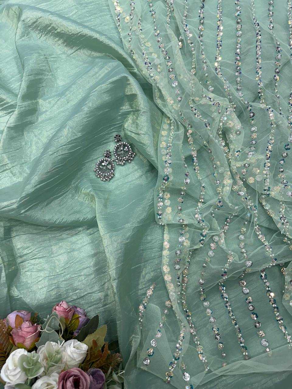 YNF SOFT CURSH KESH250 RGF02 SAREES WHOLESALE FANCY PLAIN WIGHTLESS SAREES MANUFACTURER- Kapda Export