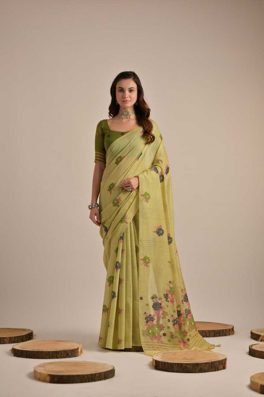 YNF SOFT MUGA SILK KESH171 MUGA COTTON 216 WHOLESALE TRADITIONAL PRINTED LADIES COTTON SAREES MANUFACTURER- Kapda Export