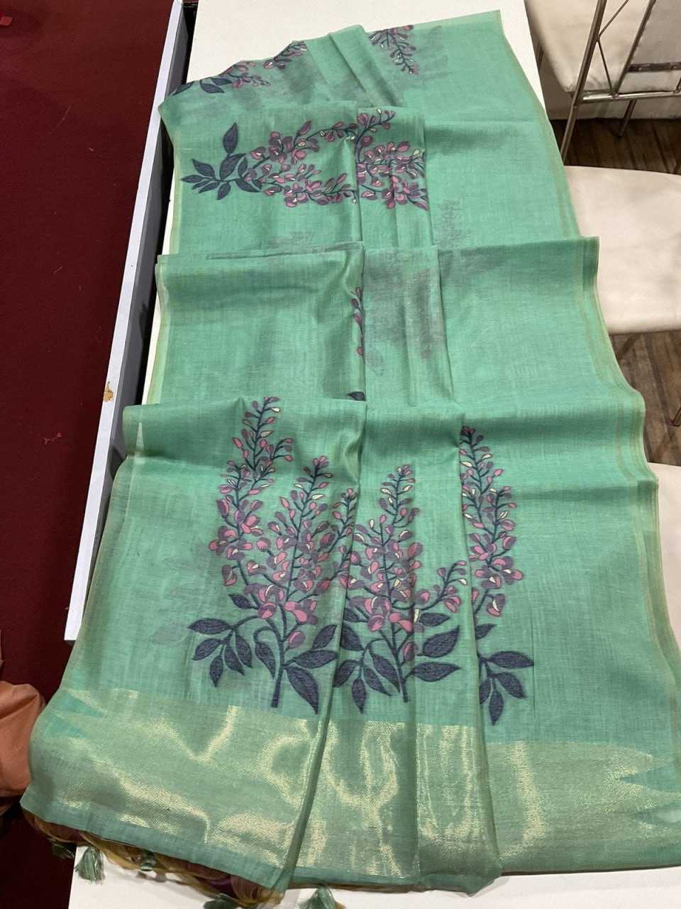 YNF SOFT MUGA SILK KESH171 MUGA COTTON TREE 3 WHOLESALE TRADITIONAL PRINTED SOFT COTTON SAREES MANUFACTURER- Kapda Export