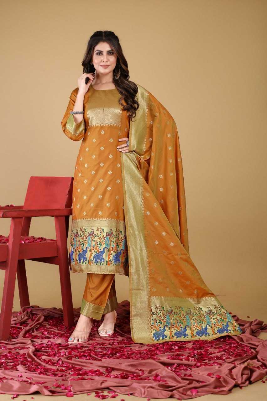 YNF SOFT SILK KESH234 DSF04 SUIT S DRESSES WHOLESALE UNSTITCHED SILK LADIES PRINTED SUITS MANUFACTURER- Kapda Export