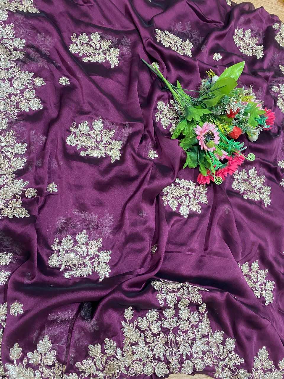 YNF SOFT SILK  RIN126 JHT21 SAREES WHOLESALE EMBROIRERED SILK DESIGNER FANCY SAREES MANUFACTURER- Kapda Export