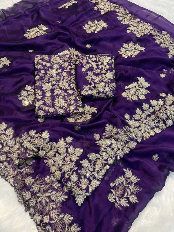 YNF SOFT SILK  RIN126 JHT21 SAREES WHOLESALE EMBROIRERED SILK DESIGNER FANCY SAREES MANUFACTURER- Kapda Export