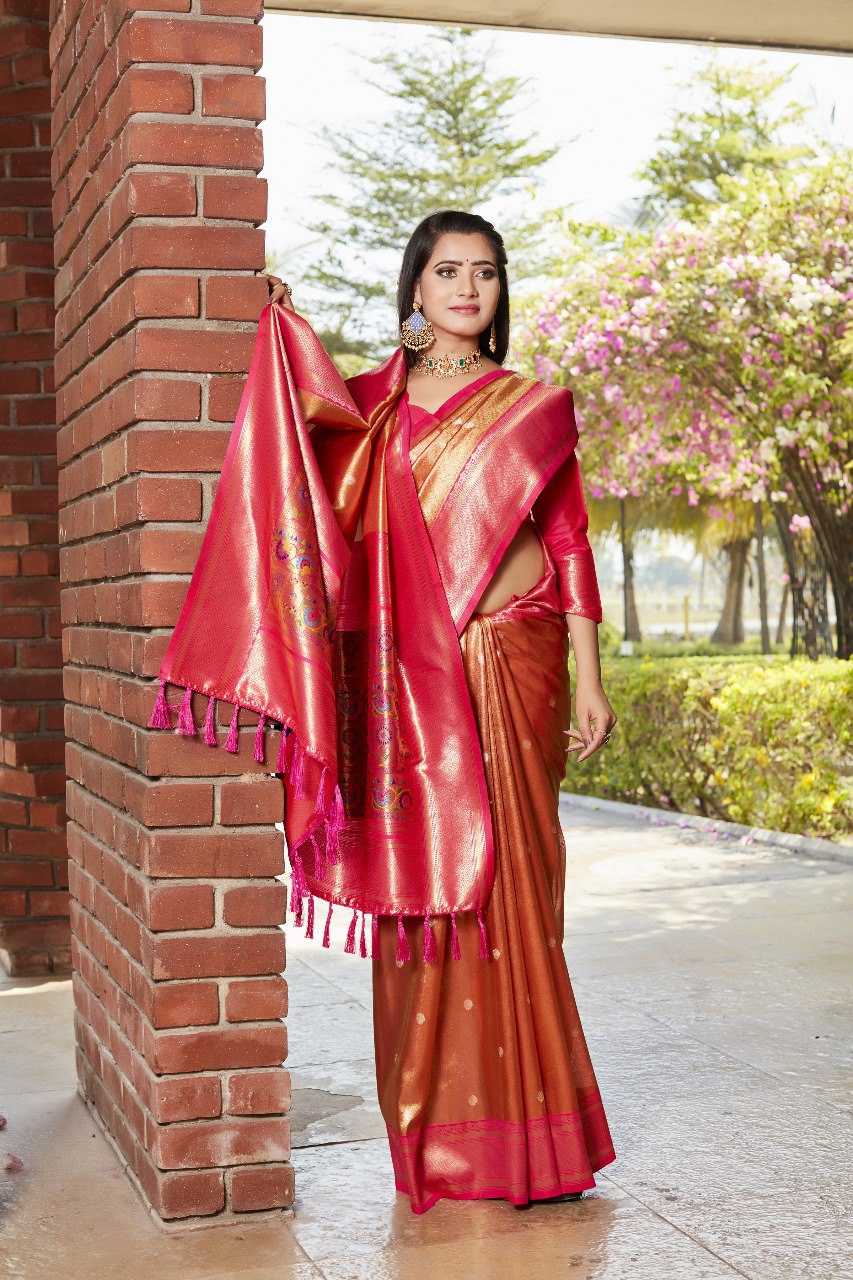 YNF TISSUE SILK RIN144  kokila SAREES WHOLESALE PARTY WEAR TISSUE SILK LACE BORDER SAREES MANUFACTURER- Kapda Export