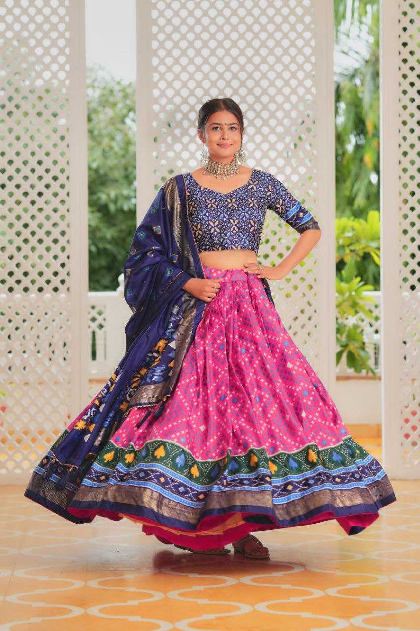 YNF TUSSAR SILK KESH187 Amisha LEHENGAS WHOLESALE SILK TRADITIONAL PRINTED LEHENGA WITH DUPTTA WEDDING LEHENGAS MANUFACTURER- Kapda Export