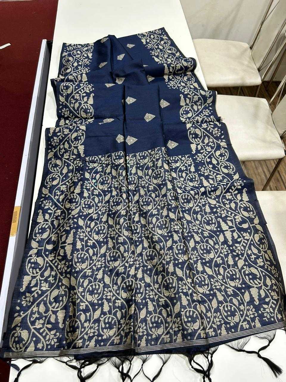 YNF BANGLORI SILK KESH165 RBN56 SILK SAREE WHOLESALE RAW SILK PRINTED FANCY SILK SAREE MANUFACTURER- Kapda Export