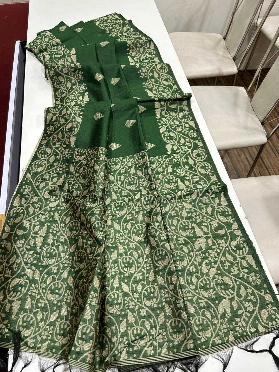 YNF BANGLORI SILK KESH165 RBN56 SILK SAREE WHOLESALE RAW SILK PRINTED FANCY SILK SAREE MANUFACTURER- Kapda Export