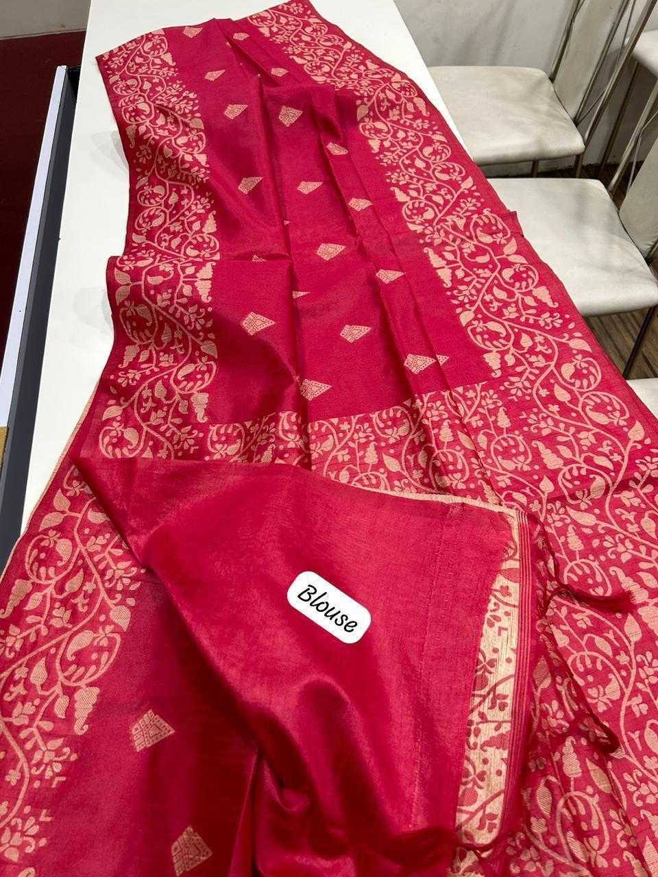 YNF BANGLORI SILK KESH165 RBN56 SILK SAREE WHOLESALE RAW SILK PRINTED FANCY SILK SAREE MANUFACTURER- Kapda Export