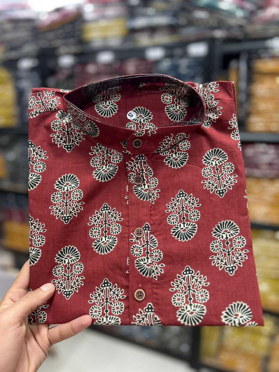 Ynf Cotton KESH246 AWESOME Mens Wear Wholesale Mens Kurtas Men Short Kurta Men Designer Shirt Manufacturer- Kapda Export