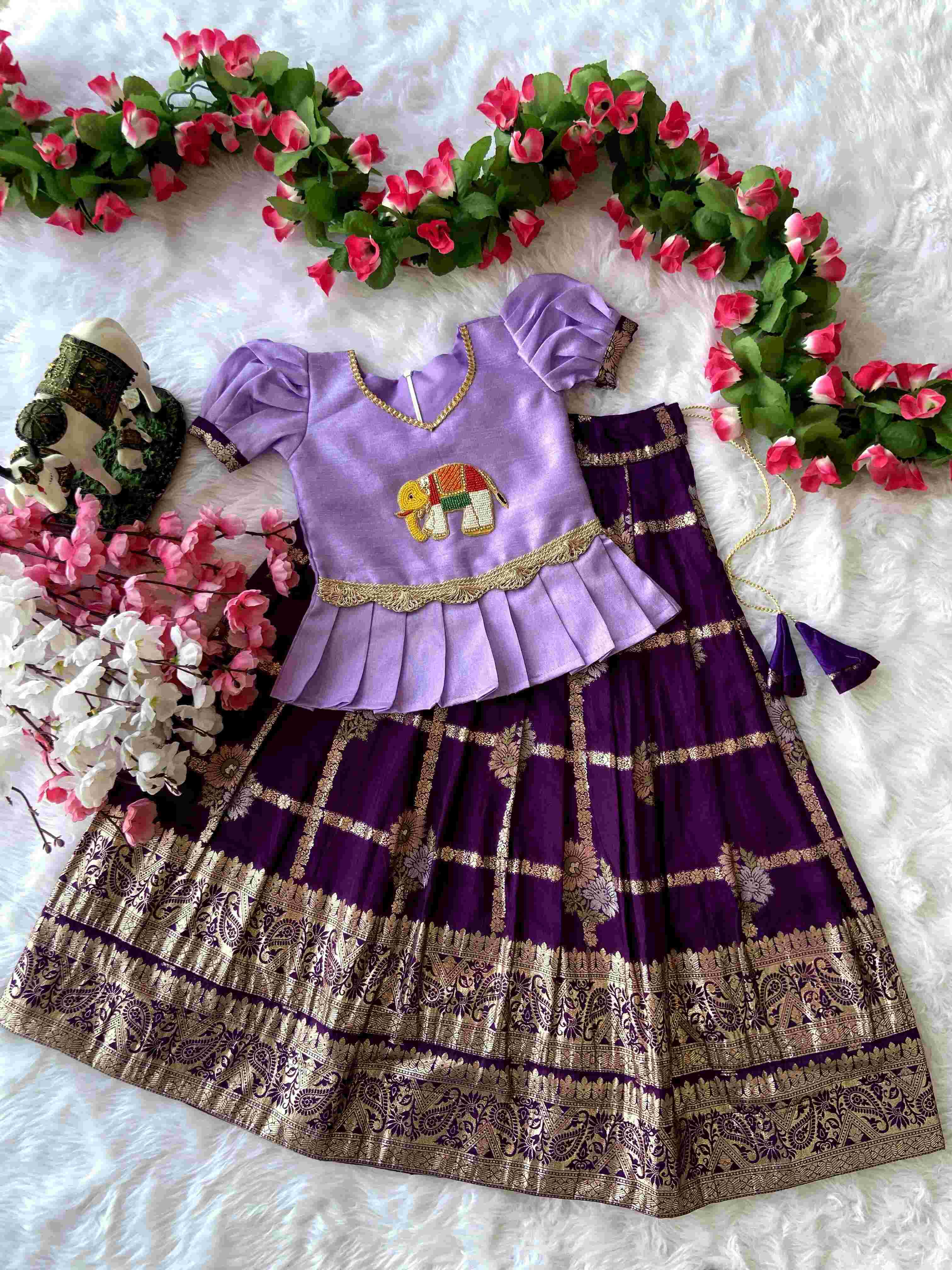 YNF DOLA RIN115 REF07 KIDS WEAR WHOLESALE KIDS LEHENGA BABY GIRL LEHENGA GHAGRA CHOLI LEHENGA MANUFACTURER- Kapda Export