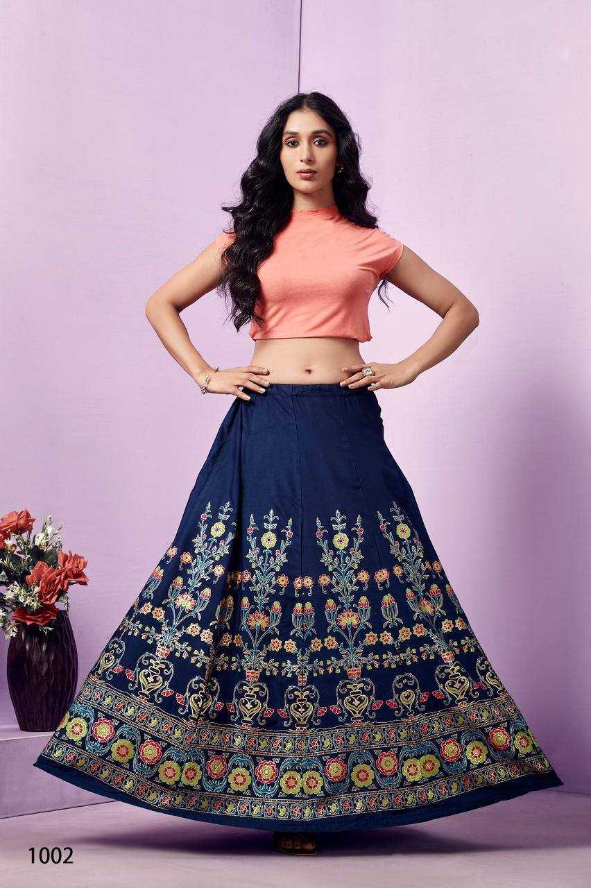 YNF HEAVY RAYON  RIN125 Flared Skirt LEHENGAS WHOLESALE SIMPLE PRINTED CIRCULAR LEHENGAS MANUFACTURER- Kapda Export